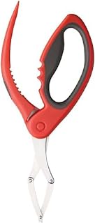 Chef'n WiseCracker Crab Slitter & Cracker Tool, Red, One Size