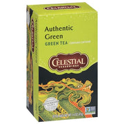 Celestial Seasonings Authentic Green Tea / 20 Count (Pack of 6) / Natural Herbal