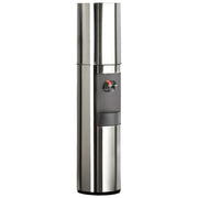 S2 Free-Standing Hot and Cold Water Cooler by Aquaverve Water Coolers – 5.0 gallons, Stainless Steel, Stainless Steel With Black Trim, Model SH101B-98