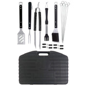 20 Piece BBQ Grill Set | The Ultimate Barbeque Grill Tool Set | Rugged Plastic Storage Case | 20 Individual Pieces | Extra Sturdy Stainless Steel Tools by Mr. Bar-B-Q – Model