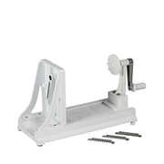 Benriner Turning Slicer, White / with 4 Japanese Stainless Steel Blades / White Mandolines