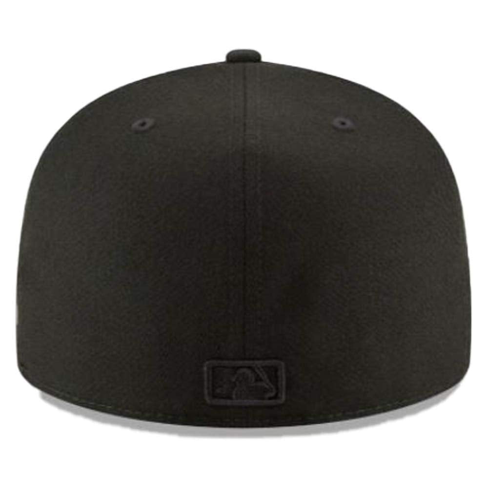 New York Yankees Black on Black Basic 59FIFTY Fitted by New Era – Black, Model 40828