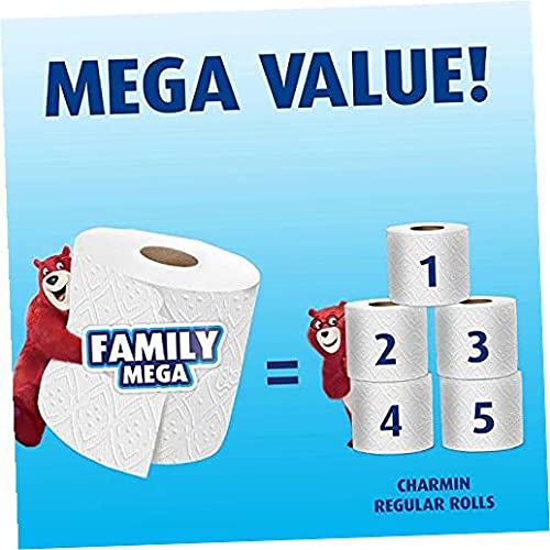Charmin White / 6 Count (Pack of 3) / CHRM 18FM (Old) Toilet Paper