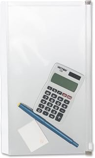 SMEAD Stick-N-Store Poly Pouch, 6" W x 11-1/4"H, Poly, Pack of 5 (68180)