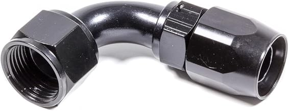Fragola -12AN x 90 Degree Power Flow Hose End - Black
