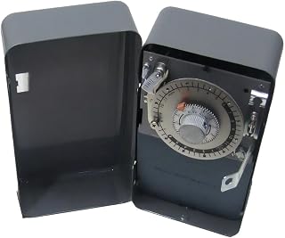8141-00 Commercial Refrigeration Defrost Timer for Paragon Refrigerator | Defrost Control Timer Switch Electrical Rating 120V AC, 60 Hz, Timing Motor 120V 60 Hz, Switch Rating 40 Amps