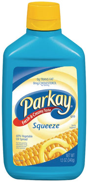 Parkay Squeeze Margarine Vegetable Oil Spread by YONLICH – 12 Ounce (Pack of 24), Pack of 24