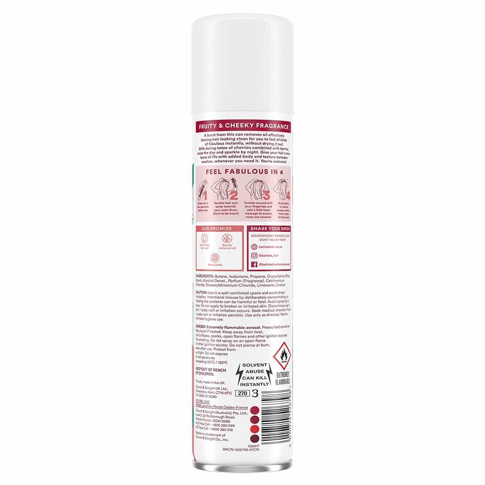 Dry Shampoo by Batiste – 200 Fl Oz (Pack of 1), Model 504276