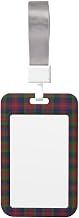 Clan Tennant Tartan Card Badge Holder 2.5x4 Inch