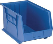 QUANTUM STORAGE SYSTEMS K-QUS260BL-2 2-Pack Ultra-Stack and Hang Bins, 18" x 11" x 10", Blue