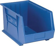 QUANTUM Ultra Poly Bins - 11x18x10 - Blue - Lot of 4