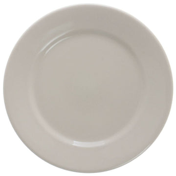 Princess White 9-3/4" Plate - 24 / CS by World Tableware – Large, Stoneware, Ivory, Pack of 24, Model PWC-9