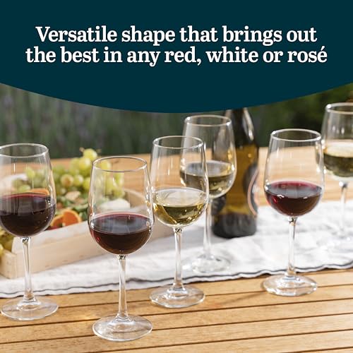Libbey Tall Classic Wine-12 / 16 Ounces / Modern Wine Glasses