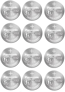Panasonic Specialist Lithium Coin Batteries Cr2032 X 12