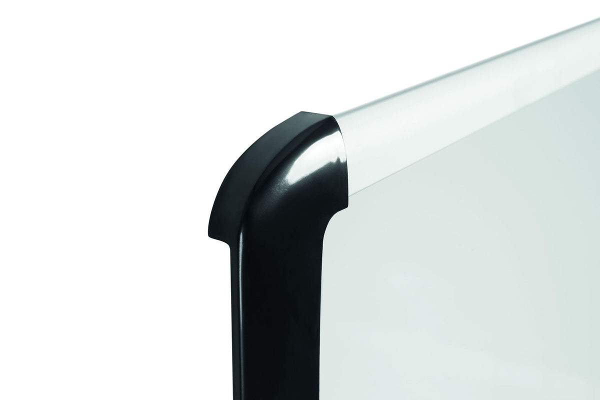 MasterVision Black / 24"W x 36"H / Lacquered Steel Dry Erase Boards
