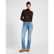 Women's Midrise Bootcut Jeans by Lee – Cotton Spandex Polyester, Rising Sign, Model 112355540