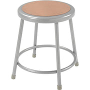 18" Hardboard Work Stool by Global Industrial – Natural, Model INT-6218/2