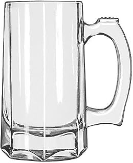 Libbey 5206 Clear 12 Oz. Beer Mug - 12 / CS