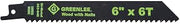 Greenlee 353-646 BLADE PKG,RECIP-6.00 X 6