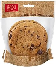 Transcontinental Fresh-N-Tasty Laminated Cookie Bag, 6 x 6 x 2 inch - 500 per case.