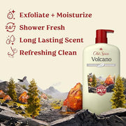 Old Spice 30 Fl Oz (Pack of 4) / Revitalizing with Charcoal / Black Body Washes