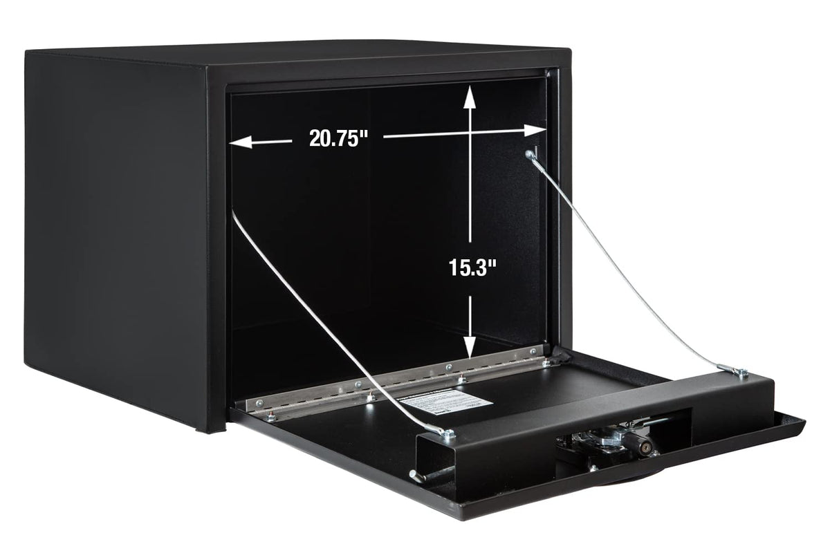 Buyers Products Company Textured Black Matte / 18 x 18 x 24 Inches / Underbody Truck Bed Toolboxes