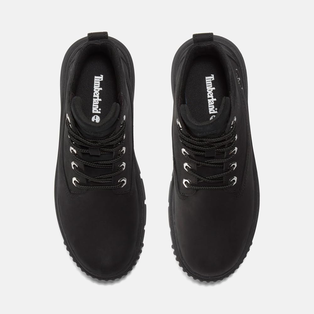 Women's Greyfield Leather Boot by Timberland – 8, nubuck, Black