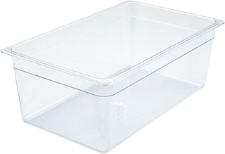 PC Food Pan by Winco – 8", 8.0 inches, Polycarbonate, Gray, Model SP7108
