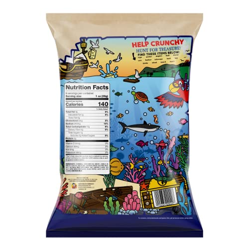 Pirate's Booty Crunch Attack / 8 Ounce (Pack of 1) / Natural Puffed Snacks