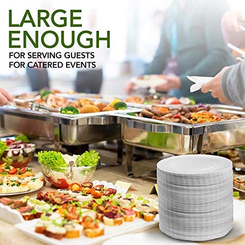 Stock Your Home 200 Count (Pack of 1) / White / Casual Plates