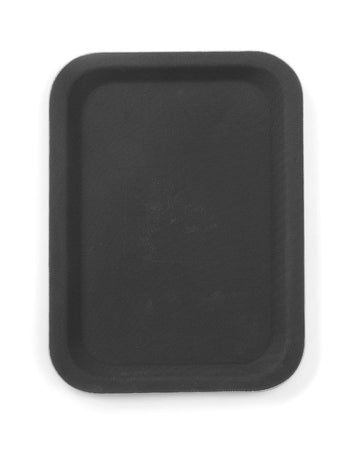 HENDI Serving Tray Rectangular – 200mm x 280mm, Fiberglass Reinforced Polyester, Black, Model 508657