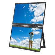 Portable 15.6 FHD Dual Monitor Essentials by Verbatim – 15,6", black, Model 32403