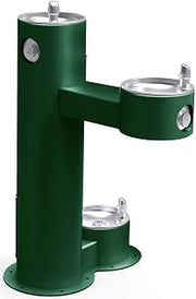 Elkay Bi-Level Pedestal Ftn, Ada W/Dog Bowl, Fr,Evg