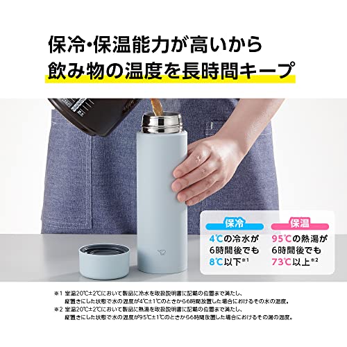 Zojirushi Ice Gray / 600 milliliters / Mug Thermoses