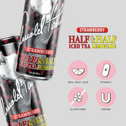 AriZona Arnold Palmer Strawberry / 22 Fl Oz (24 Pack) / 1 Fruit Juice