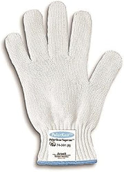 Ansell PolarBear Supreme 74-301 Stainless Steel/Fiber Glove, Cut Resistant, Knit Wrist Cuff, X-Large (Pack of 12)
