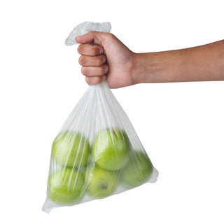 Food Bag - 1 Each by Inteplast – 12x20, 12.0 cups, High Density Polyethylene, Natural, Pack of 20
