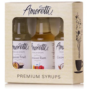 Amoretti Tropical Syrups 3 Pack / 1.7 Fl Oz (Pack of 1) / 1 Syrups