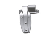 (KASOA) Hinge Silver Flush by Kason – 10.5, Silver, Polished Chrom, Model 1245-000004