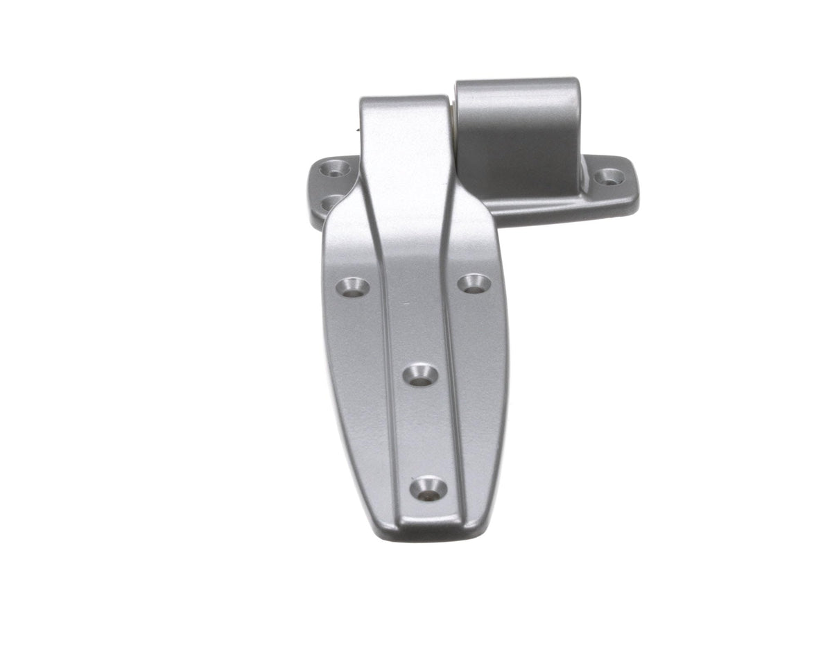 (KASOA) Hinge Silver Flush by Kason – 10.5, Silver, Polished Chrom, Model 1245-000004