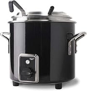 Vollrath 7217760 Retro Stock Pot Kettle Rethermalizer, 7 Quart, Black, 120v