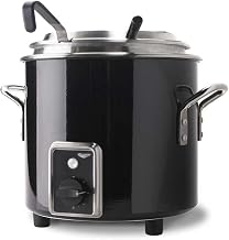 Vollrath 7217760 Retro Stock Pot Kettle Rethermalizer, 7 Quart, Black, 120v