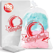 Stock Your Home 100 / 100 Count / Clear Cotton Candy
