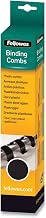 Fellowes Plastic Comb Binding Spines, 5/16 Inch Diameter, White, 40 Sheets, 100 Pack (52508)