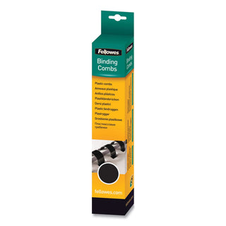 Plastic Comb Binding Spines by Fellowes – Plastic, White, Model 52508