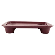 GET Burgundy / 17" x 14" / Modern Serving Trays