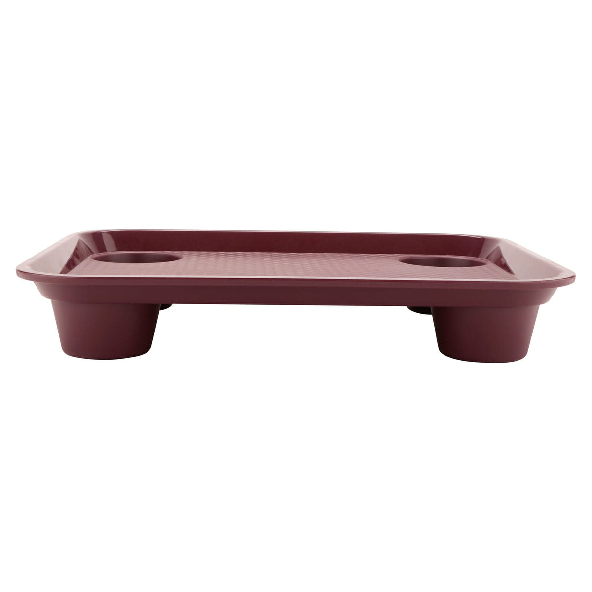 GET Burgundy / 17" x 14" / Modern Serving Trays