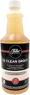 Fuller Brush Fuller EZ Clean Grout Cleaner – Professional Strength Tile & Grout Cleaner Spray, Extra Heavy Duty Deep Cleaning Formula, No Mixing Needed, Removes Dirt & Stains, 32 fl. Oz (Refill Bottle)