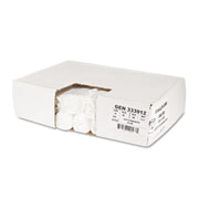 Z6639LN GR1 33 Gallon 9 mic 33 in. x 39 in. High-Density Can Liners - Natural (25 Bags/Roll by Boardwalk – 1 Count (Pack of 500), 33.0 gallons, High-Density Polyethylene (HDPE)