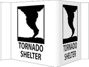 NMC VS52W Facility Visi Sign - Tornado Shelter